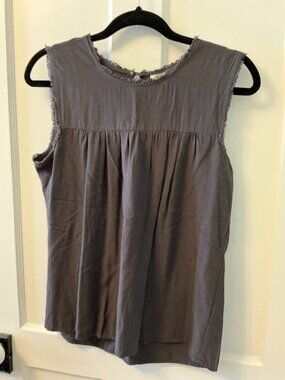 Midnight blue "Dylan" rayon top (extra small)